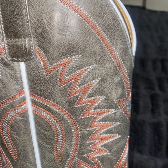 🎀Horse Power Mens Gunny Jimmy Royal Jimmy Leather Cowboy Boots! - Picture 7 of 10